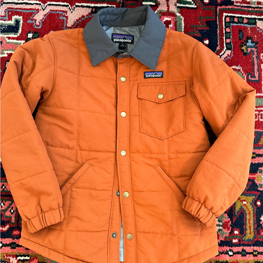 Patagonia, size youth small (7-8), terracotta color